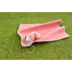 Serviette publicitaire de golf en RPET