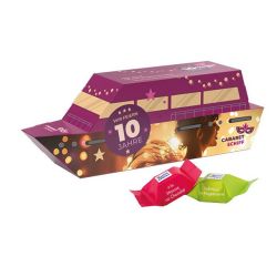 Bateau publicitaire 3D personnalisable avec chocolat Ritter SPORT Boat 