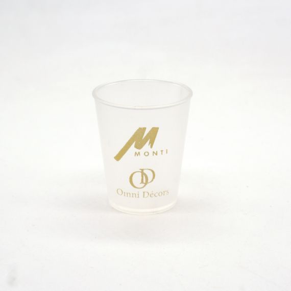 Gobelet en plastique personnalisé 3 cl shooter Fabriqué en Europe