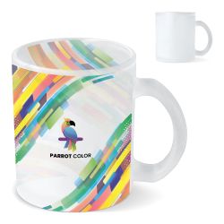 Mug personnalisé en verre frozen 335 ml sublimation