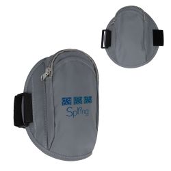 Brassard de sport personnalisé réfléchissant avec pochette porte téléphone