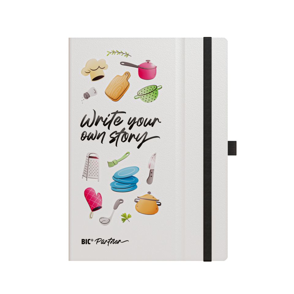 Carnet A5 BIC personnalisé couverture rigide Partner Hard Cover Fabriqué en Europe