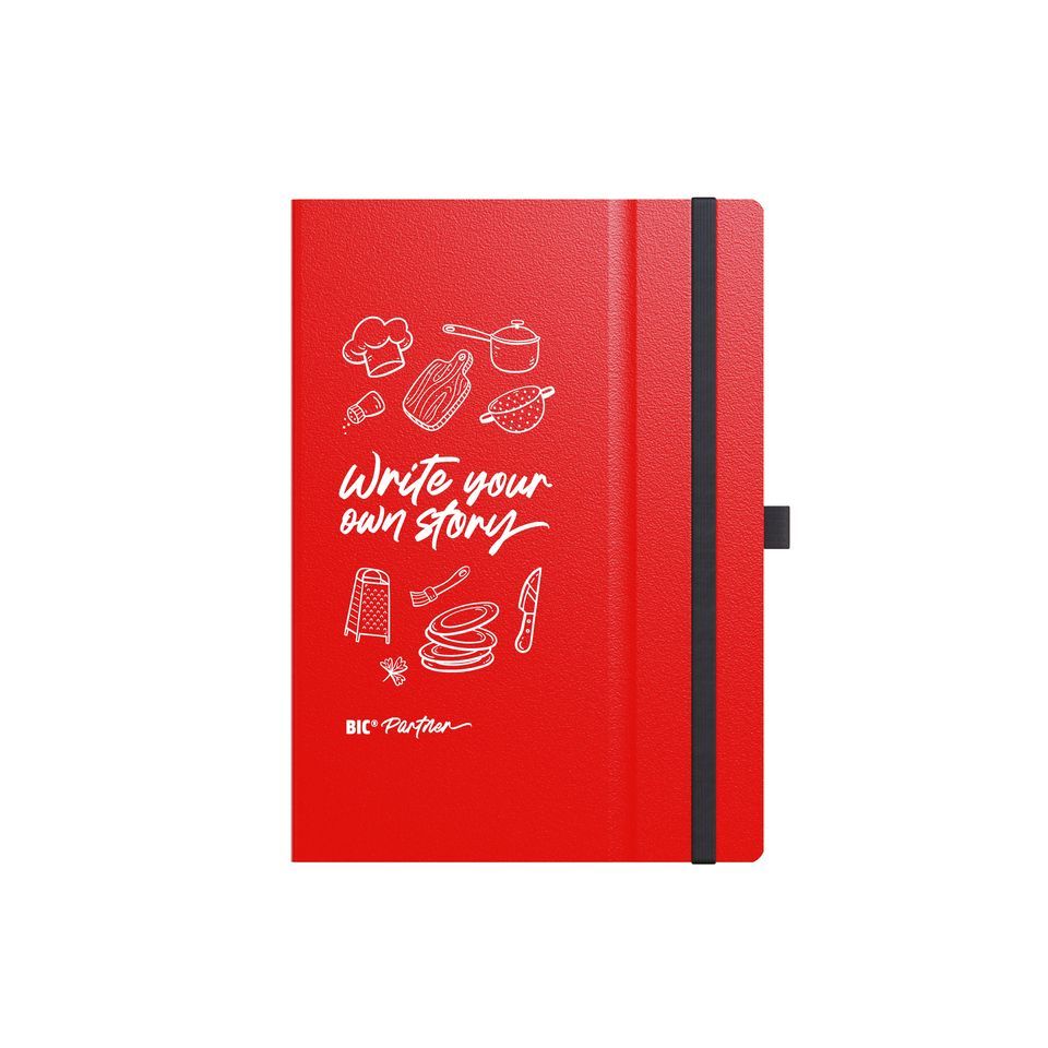 Carnet A5 BIC personnalisé couverture rigide Partner Hard Cover Fabriqué en Europe
