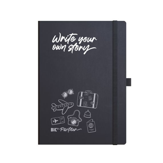 Carnet A5 BIC personnalisé couverture souple Partner Flex Cover Fabriqué en Europe Carnet A5 BIC personnalisé couverture souple Partner Flex Cover Fabriqué en Europe