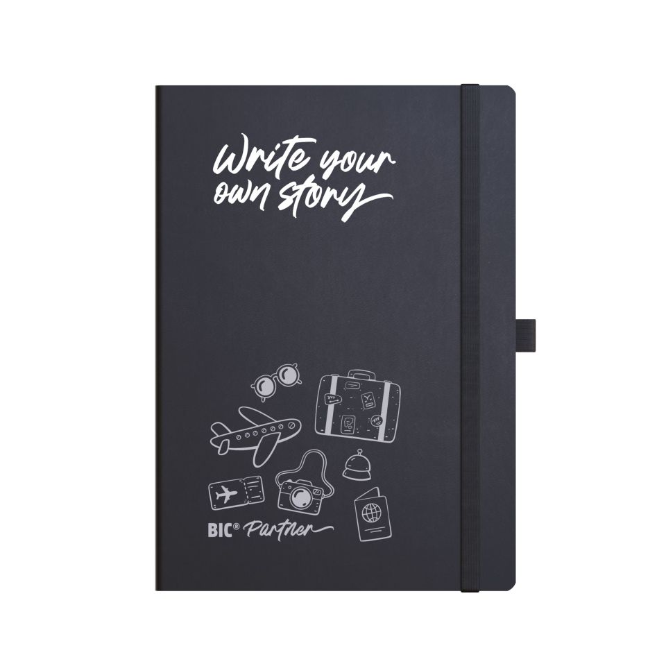 Carnet A5 BIC personnalisé couverture souple Partner Flex Cover Fabriqué en Europe