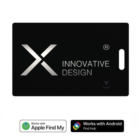 Trackeur SmarTag rechargeable personnalisé compatible Apple et Android ultra fin
