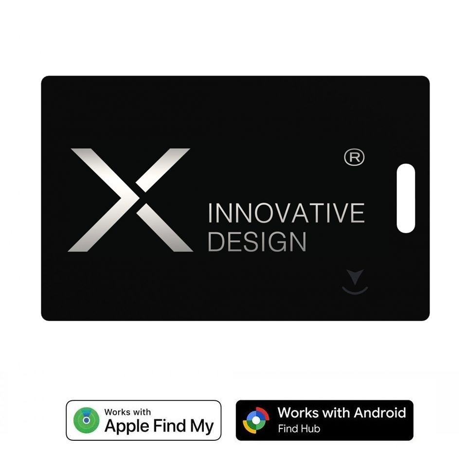 Trackeur SmarTag rechargeable personnalisé compatible Apple et Android ultra fin