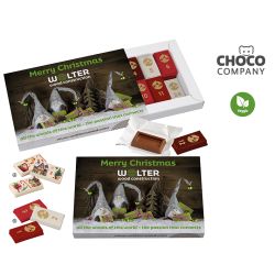 Coffret calendrier de l’avent personnalisé avec napolitain Europe