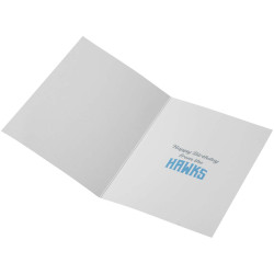 Carte publicitaire de vœux Herald A5 Carte publicitaire de vœux Herald A5