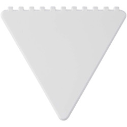 Grattoir publicitaire à glace triangulaire givré en plastique recyclé Grattoir publicitaire à glace triangulaire givré en plastique recyclé