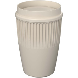 Gobelet publicitaire Cirrus de 350 ml avec couvercle 360° Gobelet publicitaire Cirrus de 350 ml avec couvercle 360°