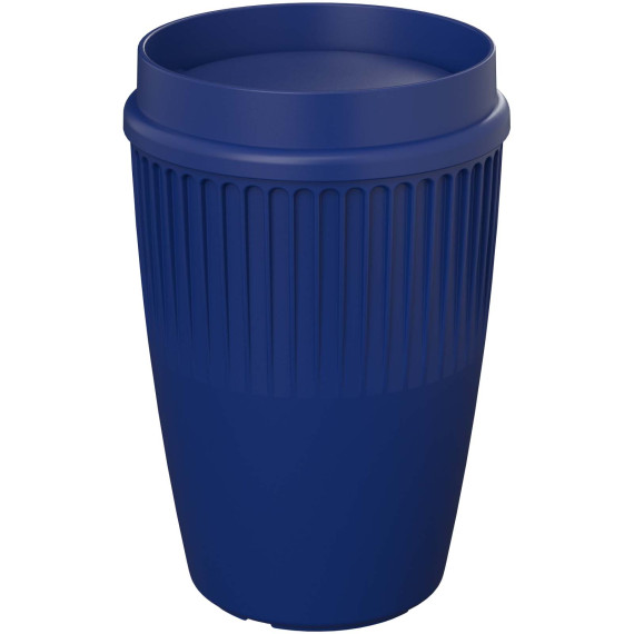 Gobelet publicitaire Cirrus de 350 ml avec couvercle 360° Gobelet publicitaire Cirrus de 350 ml avec couvercle 360°
