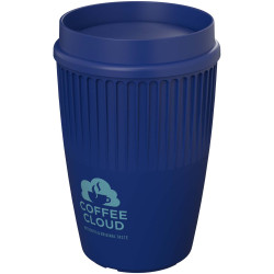 Gobelet publicitaire Cirrus de 350 ml avec couvercle 360° Gobelet publicitaire Cirrus de 350 ml avec couvercle 360°