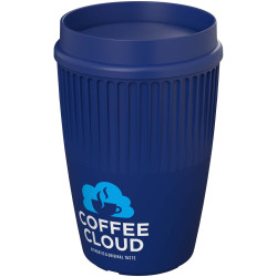 Gobelet publicitaire Cirrus de 350 ml avec couvercle 360° Gobelet publicitaire Cirrus de 350 ml avec couvercle 360°