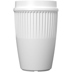 Gobelet publicitaire Cirrus de 350 ml avec couvercle 360° Gobelet publicitaire Cirrus de 350 ml avec couvercle 360°
