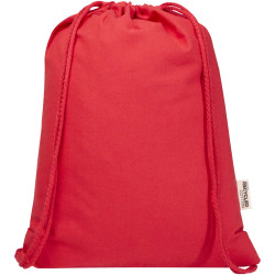 Sac publicitaire de 5 L avec cordon Oregon Blend en coton recyclé 140 g/m² certifié GRS Sac publicitaire de 5 L avec cordon Oregon Blend en coton recyclé 140 g/m² certifié GRS
