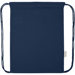 Sac publicitaire de 5 L avec cordon Oregon Blend en coton recyclé 140 g/m² certifié GRS