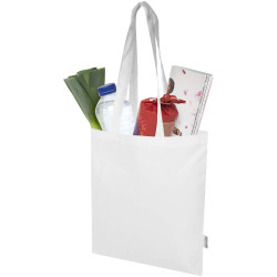 Sac publicitaire shopping Madras Blend en coton recyclé GRS 140 g/m² Sac publicitaire shopping Madras Blend en coton recyclé GRS 140 g/m²