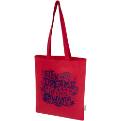 Sac publicitaire shopping Madras Blend en coton recyclé GRS 140 g/m² Sac publicitaire shopping Madras Blend en coton recyclé GRS 140 g/m²