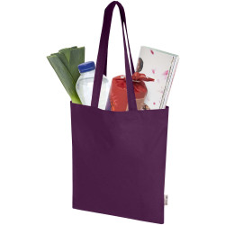Sac publicitaire shopping Madras Blend en coton recyclé GRS 140 g/m² Sac publicitaire shopping Madras Blend en coton recyclé GRS 140 g/m²