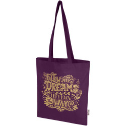 Sac publicitaire shopping Madras Blend en coton recyclé GRS 140 g/m² Sac publicitaire shopping Madras Blend en coton recyclé GRS 140 g/m²