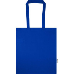 Sac publicitaire shopping Madras Blend en coton recyclé GRS 140 g/m² Sac publicitaire shopping Madras Blend en coton recyclé GRS 140 g/m²