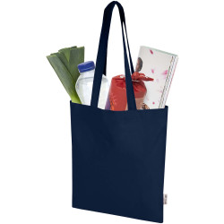 Sac publicitaire shopping Madras Blend en coton recyclé GRS 140 g/m² Sac publicitaire shopping Madras Blend en coton recyclé GRS 140 g/m²