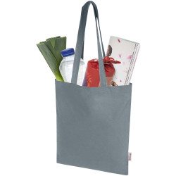 Sac publicitaire shopping Madras Blend en coton recyclé GRS 140 g/m² Sac publicitaire shopping Madras Blend en coton recyclé GRS 140 g/m²