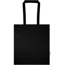 Sac publicitaire shopping Madras Blend en coton recyclé GRS 140 g/m² Sac publicitaire shopping Madras Blend en coton recyclé GRS 140 g/m²