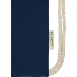 Sac publicitaire à dos avec cordon en coton organique Orissa 140 g/m² 5L Sac publicitaire à dos avec cordon en coton organique Orissa 140 g/m² 5L