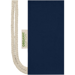 Sac publicitaire à dos avec cordon en coton organique Orissa 140 g/m² 5L Sac publicitaire à dos avec cordon en coton organique Orissa 140 g/m² 5L