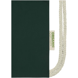 Sac publicitaire à dos avec cordon en coton organique Orissa 140 g/m² 5L Sac publicitaire à dos avec cordon en coton organique Orissa 140 g/m² 5L