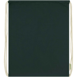 Sac publicitaire à dos avec cordon en coton organique Orissa 140 g/m² 5L Sac publicitaire à dos avec cordon en coton organique Orissa 140 g/m² 5L