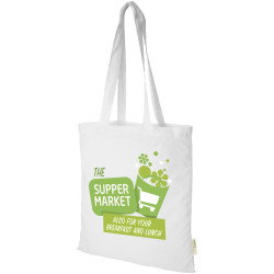 Sac publicitaire shopping en coton organique Orissa 140 g/m² 7L Sac publicitaire shopping en coton organique Orissa 140 g/m² 7L