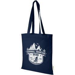 Sac publicitaire shopping en coton organique Orissa 140 g/m² 7L Sac publicitaire shopping en coton organique Orissa 140 g/m² 7L