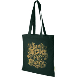 Sac publicitaire shopping en coton organique Orissa 140 g/m² 7L Sac publicitaire shopping en coton organique Orissa 140 g/m² 7L