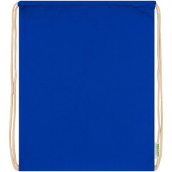 Sac publicitaire à dos en coton biologique 100 g/m² avec cordon 5L Orissa