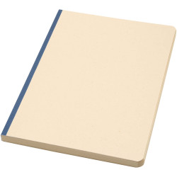 Carnet publicitaire A5 Liliana à couverture souple en canne à sucre et RPET