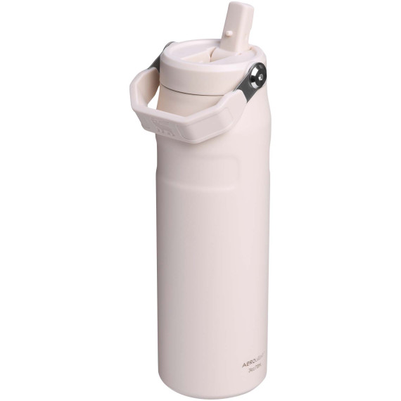 Bouteille publicitaire d'eau de 700 ml avec paille rabattable Stanley IceFlow™ 2.0