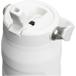 Bouteille publicitaire d'eau de 700 ml avec paille rabattable Stanley IceFlow™ 2.0