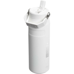 Bouteille publicitaire d'eau de 700 ml avec paille rabattable Stanley IceFlow™ 2.0