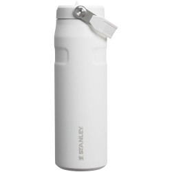 Bouteille publicitaire d'eau de 700 ml avec paille rabattable Stanley IceFlow™ 2.0