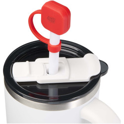 Capuchon publicitaire pour paille Sip en silicone Capuchon publicitaire pour paille Sip en silicone