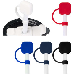 Capuchon publicitaire pour paille Sip en silicone Capuchon publicitaire pour paille Sip en silicone