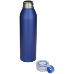 Bouteille publicitaire d’eau Grom de 650 ml en acier inoxydable recyclé certifié RCS Bouteille publicitaire d’eau Grom de 650 ml en acier inoxydable recyclé certifié RCS