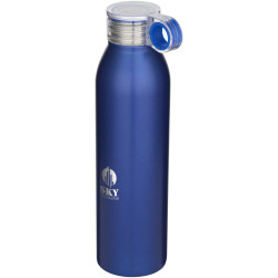 Bouteille publicitaire d’eau Grom de 650 ml en acier inoxydable recyclé certifié RCS Bouteille publicitaire d’eau Grom de 650 ml en acier inoxydable recyclé certifié RCS