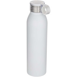 Bouteille publicitaire d’eau Grom de 650 ml en acier inoxydable recyclé certifié RCS