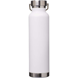 Bouteille publicitaire isolation sous vide Astra 650 ml en cuivre et acier inoxydable recyclé certifié RCS