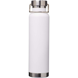 Bouteille publicitaire isolation sous vide Astra 650 ml en cuivre et acier inoxydable recyclé certifié RCS