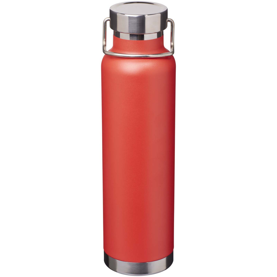 Bouteille publicitaire isolation sous vide Astra 650 ml en cuivre et acier inoxydable recyclé certifié RCS